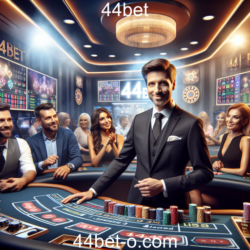 Explorando o Mundo do Cassino Ao Vivo na 44bet